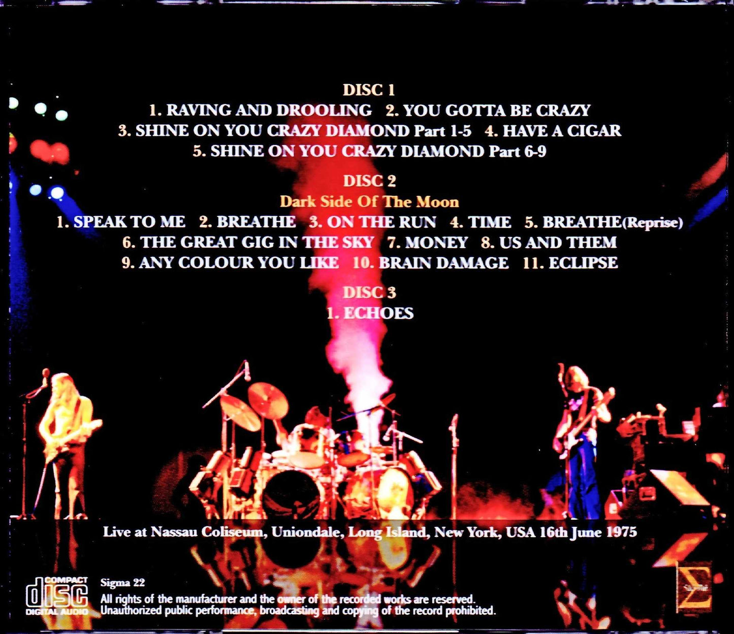Pink Floyd/NY,USA 6.16.1975