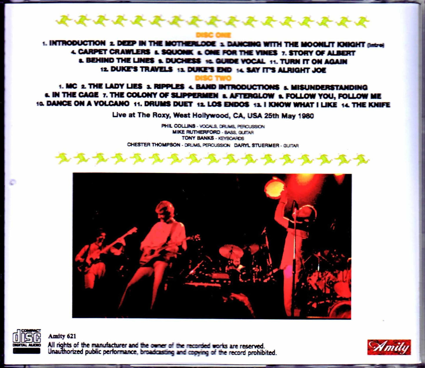 Genesis/CA,USA 5.25.1980