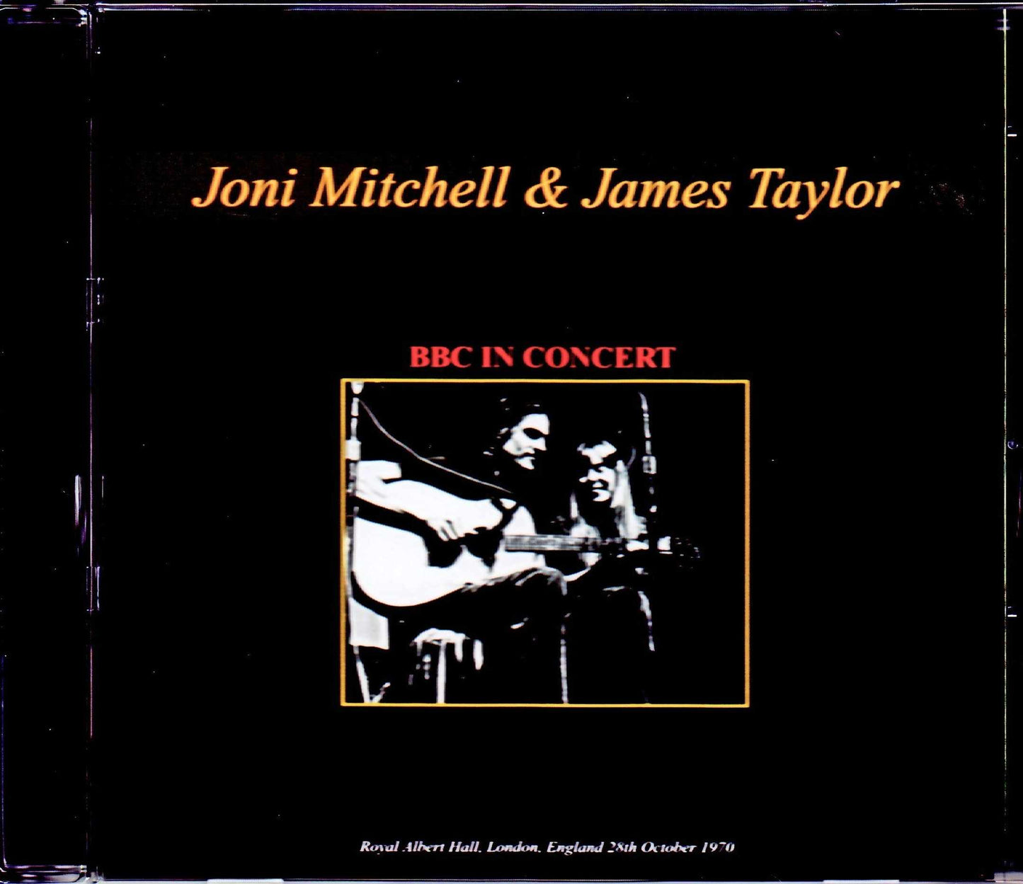 Joni Mitchell,James Taylor/London,UK 1970