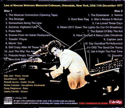Billy Joel/NY, USA 1977