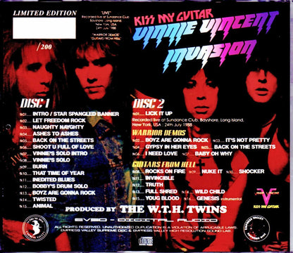 Vinnie Vincent/NY,USA 1988 & more