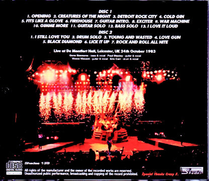 Kiss/UK 1983
