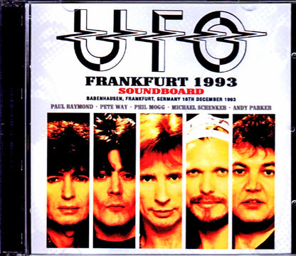 UFO, Michael Schenker/Germany 1993 Soundboard