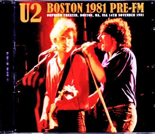 U2/MA, USA 1981