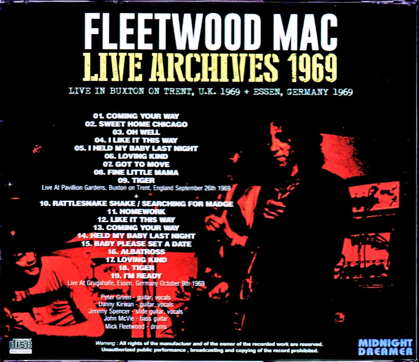 Fleetwood Mac/UK 1969 & more