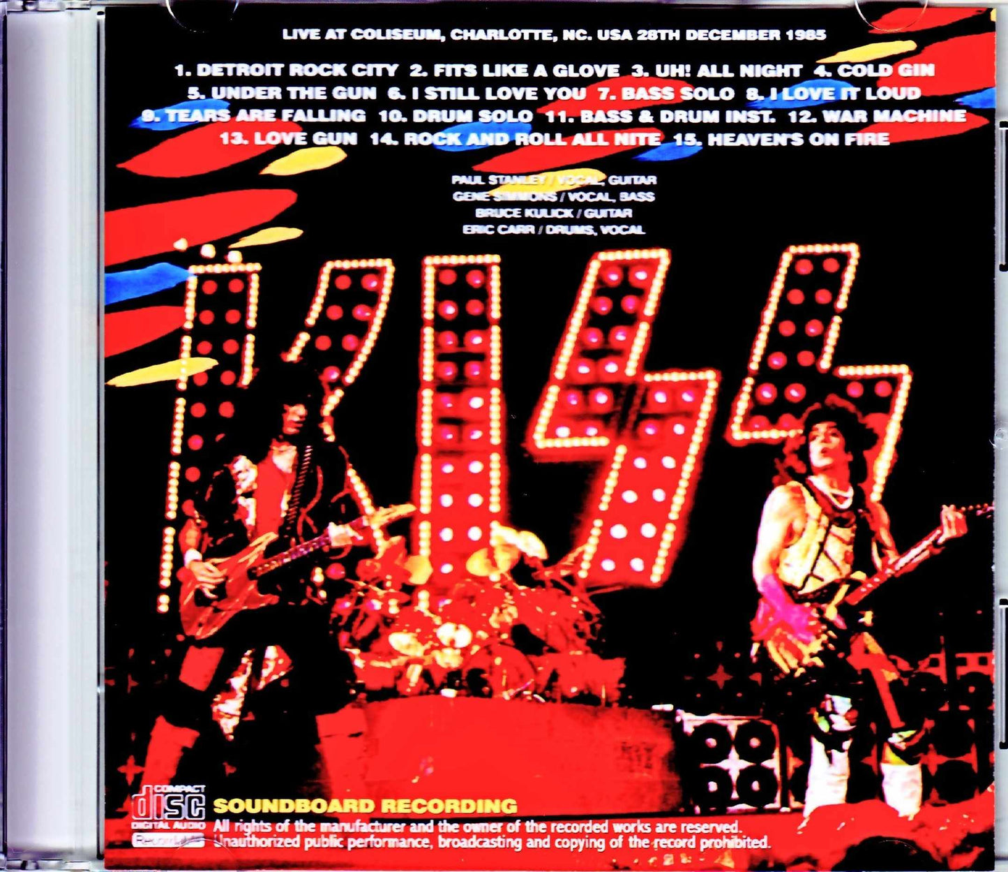 Kiss/NC, USA 1985
