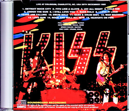 Kiss/NC, USA 1985