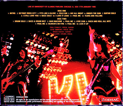 Kiss/IL, USA 1986