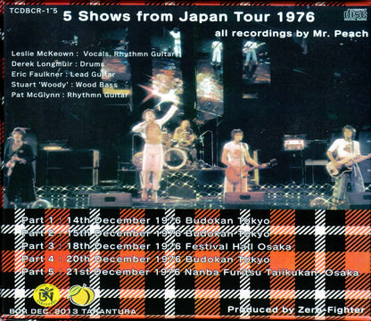 Bay City Rollers/Tokyo & Osaka,Japan 1976