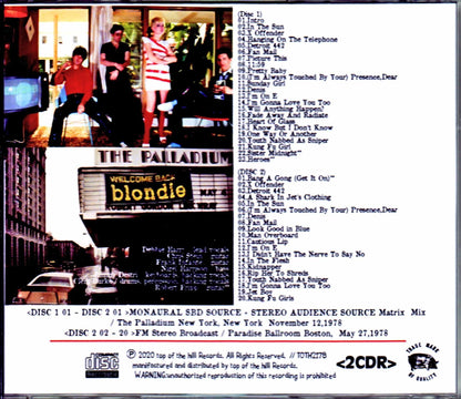 Blondie/NY,USA 1978 & more Remastered