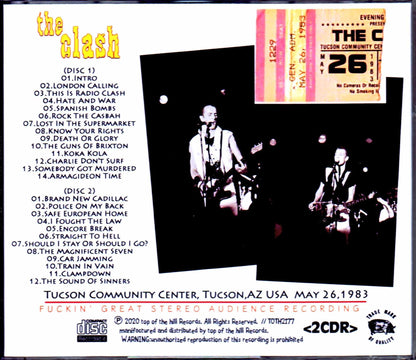 Clash/AZ, USA 1983