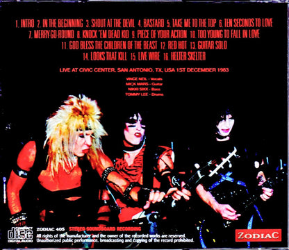 Motley Crue/TX,USA 1983 Upgrade