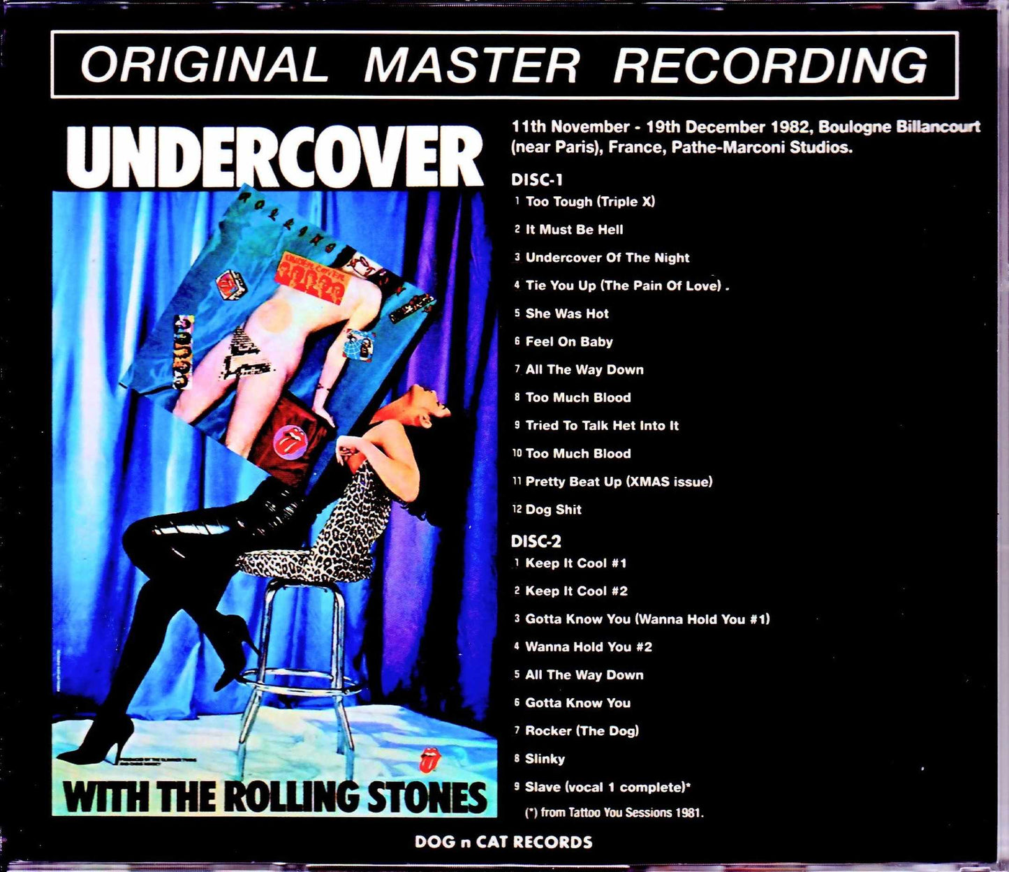 Rolling Stones/Unreleased Tracks from Onnatachi to Tattooed Man