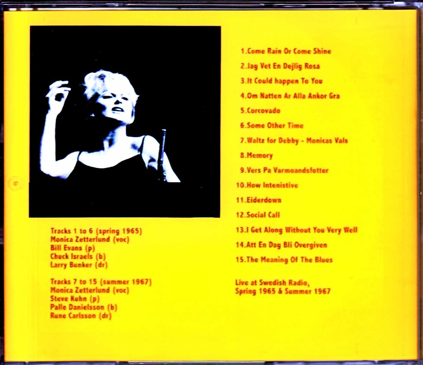 Monica Zetterlund/Sweden Radio Studio 1965 & 1967