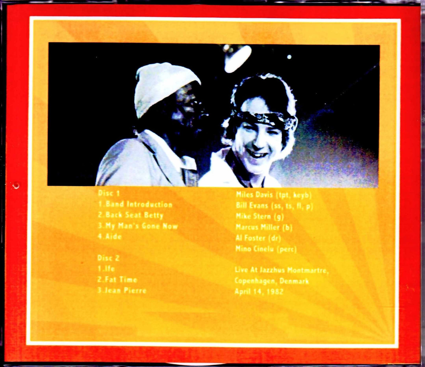Miles Davis, Bill Evans, Mike Stern, Marcus Miller/Denmark 1982 Upgrade