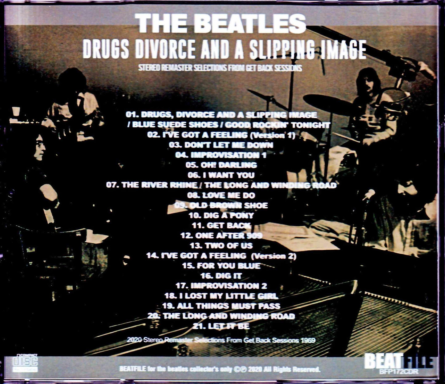 Beatles/Get Back Session 1969 Stereo Remastered