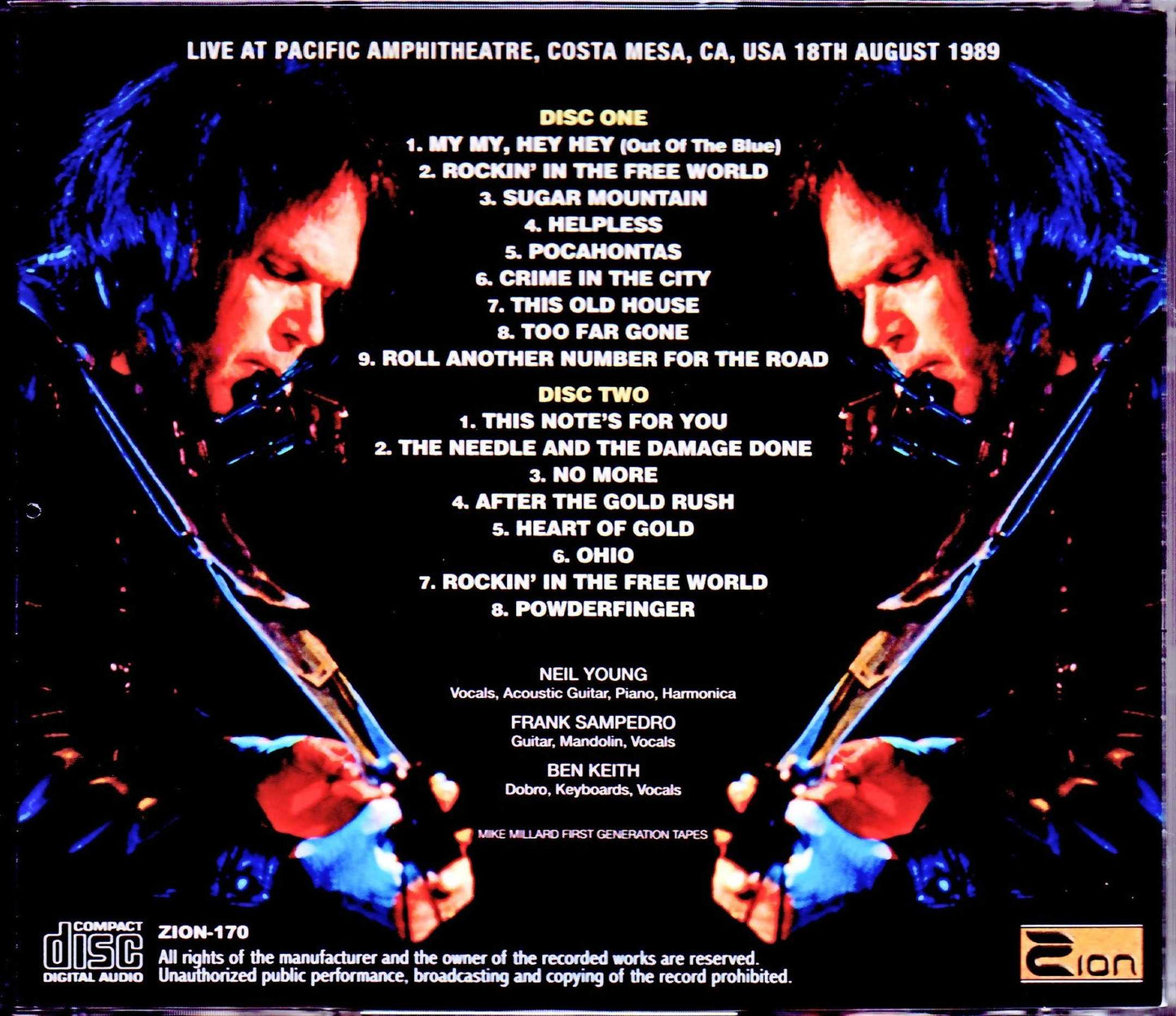 Neil Young/CA, USA 1989