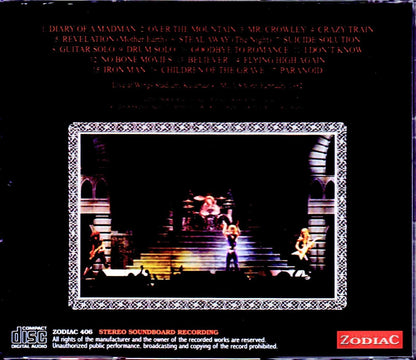 Ozzy Osbourne/MI,USA 1982 Upgrade