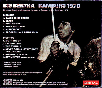 Big Bertha,Cozy Powell/Germany 1970 Upgrade