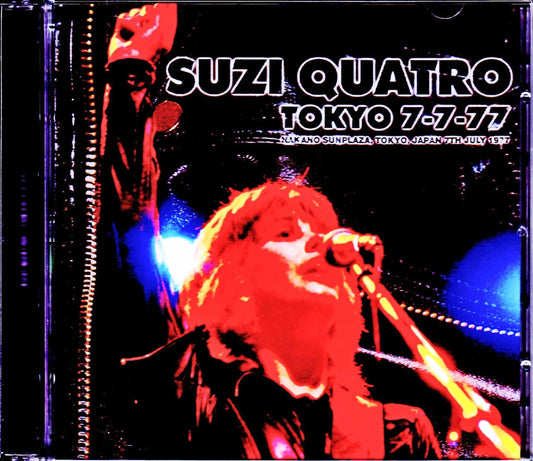 Suzi Quatro/Tokyo,Japan 7.7.1977