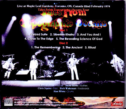 Yes/Canada 1974 Upgrade