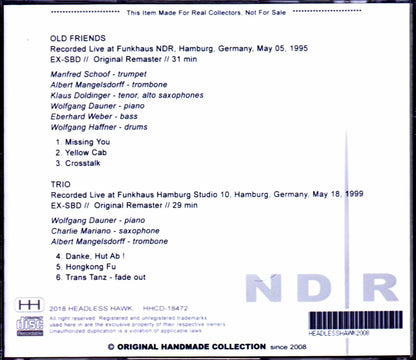 Eberhard Weber,Wolfgang Dauner,Charlie Mariano/Germany 1995 & more