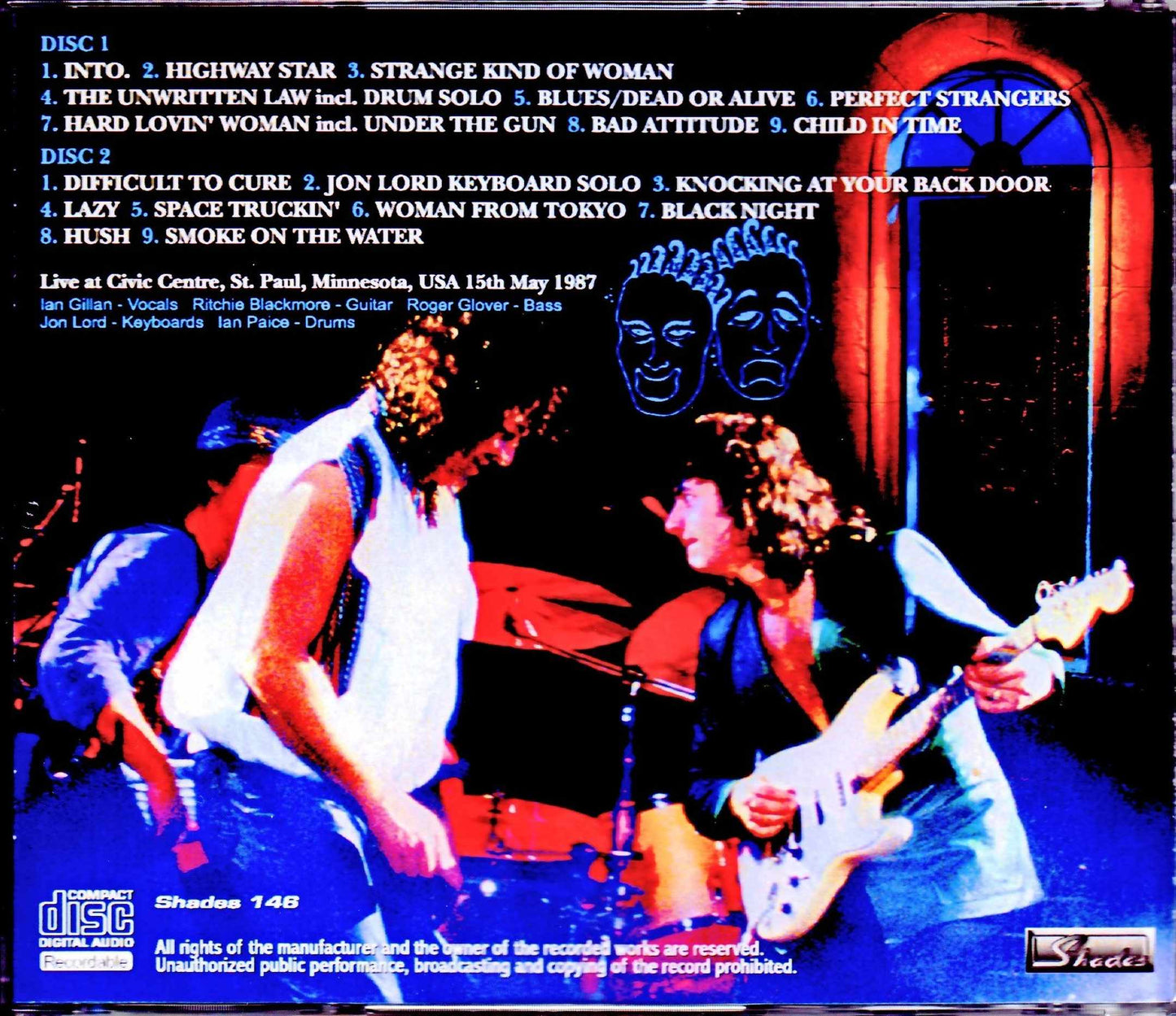 Deep Purple/MN, USA 1987