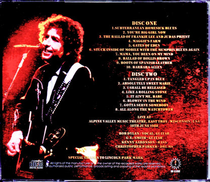 Bob Dylan/WI,USA 1988 Complete