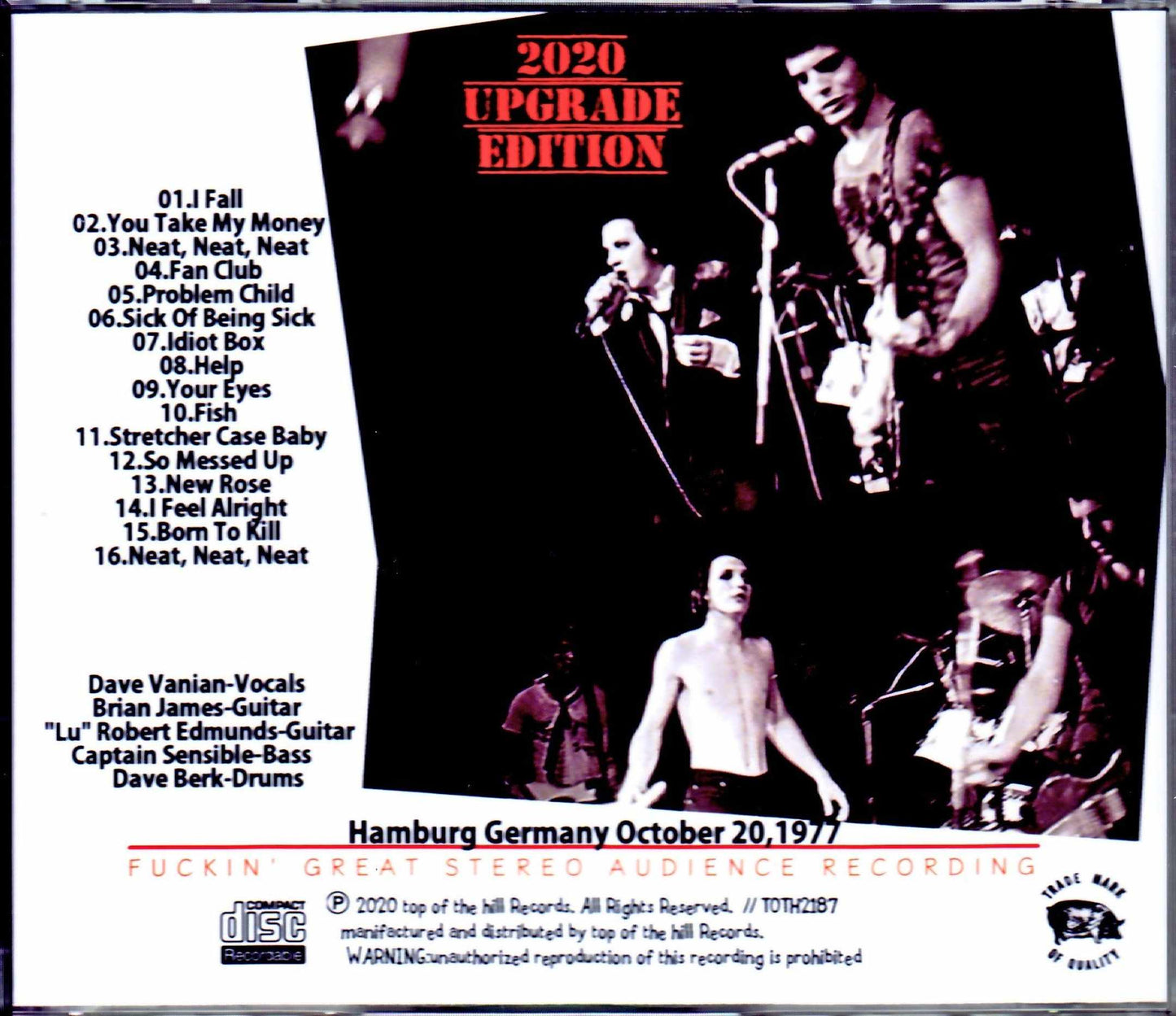 Damned/Germany 1977 Upgrade