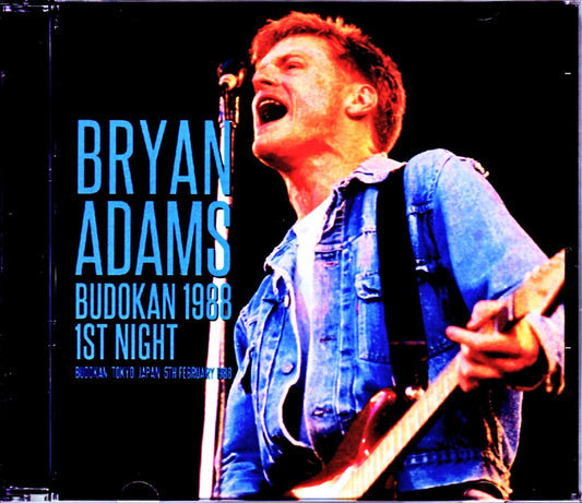 Bryan Adams/Tokyo,Japan 2.5.1988