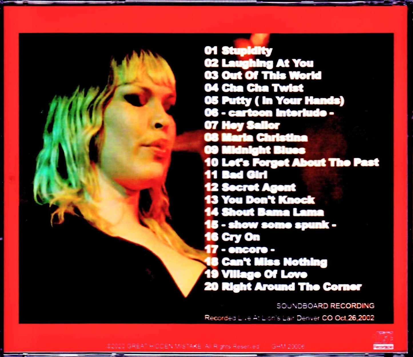 Detroit Cobras/CO,USA 2002