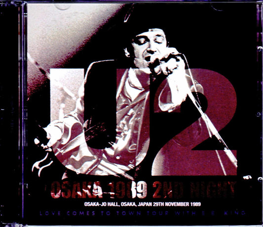 U2/Osaka,Japan 11.29.1989