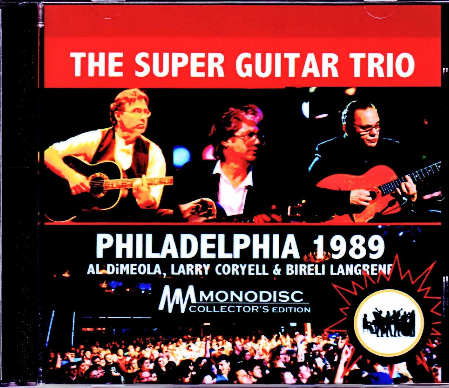 Super Guitar Trio Al di Meola,Larry Coryell/PA,USA 1989