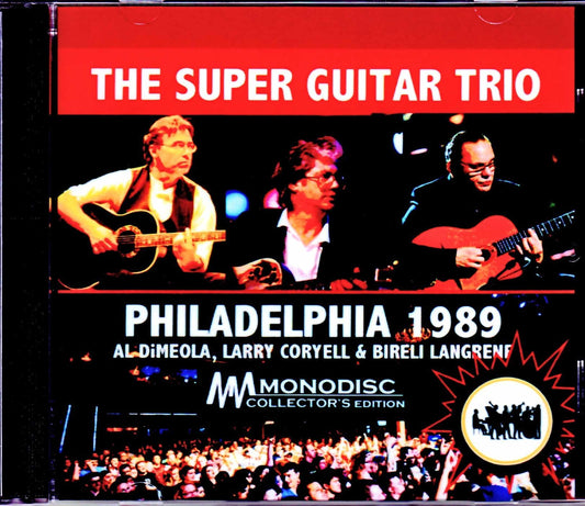 Super Guitar Trio Al di Meola,Larry Coryell/PA,USA 1989