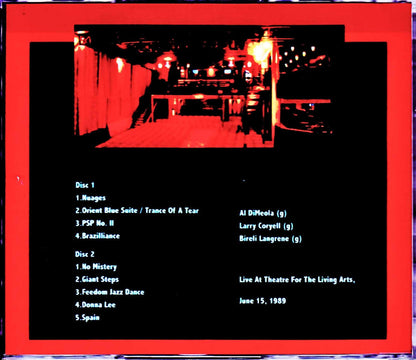 Super Guitar Trio Al di Meola,Larry Coryell/PA,USA 1989