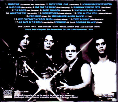 Van Halen/CA, USA 9.19.1976