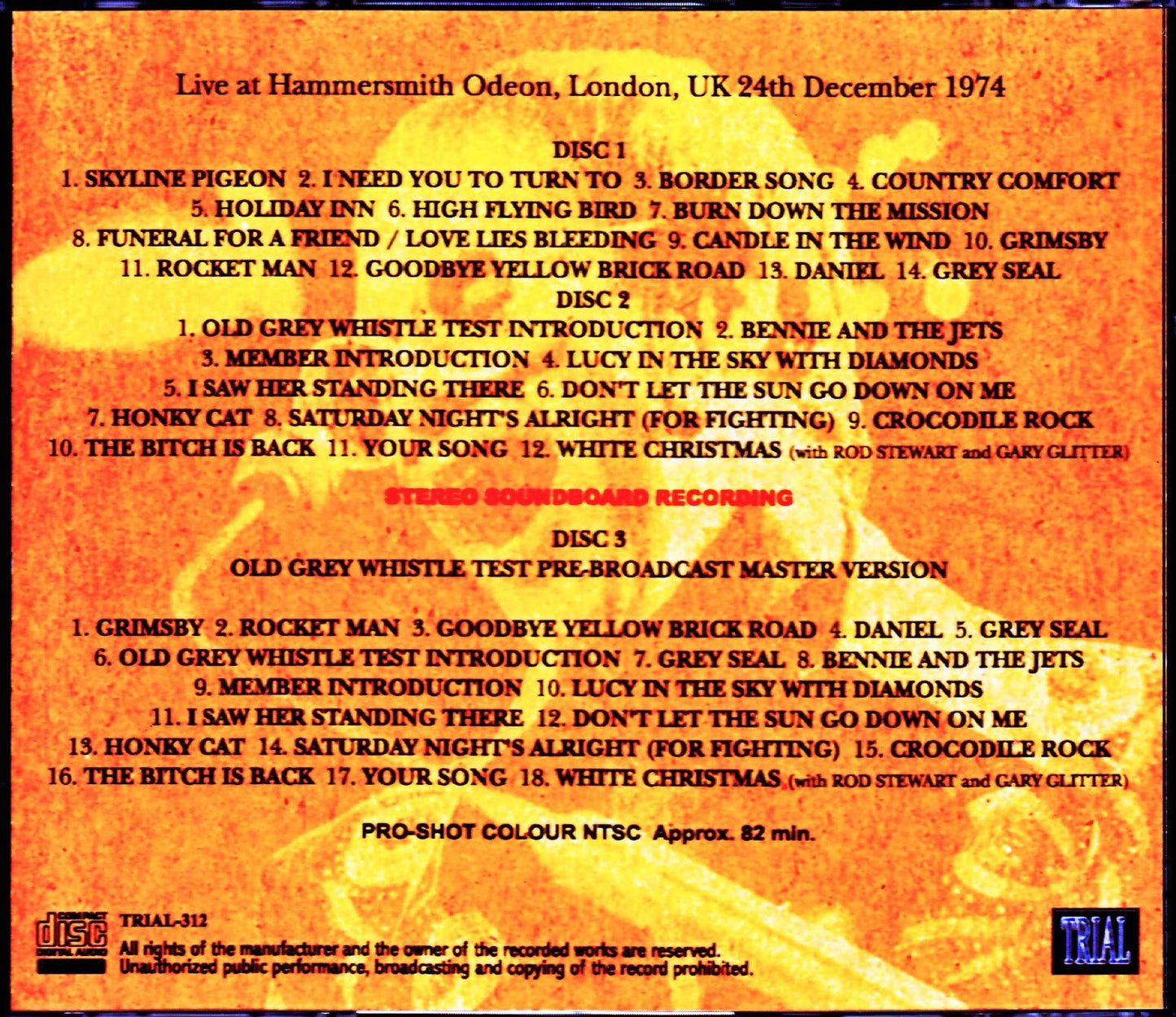 Elton John/London,UK 1974 & more