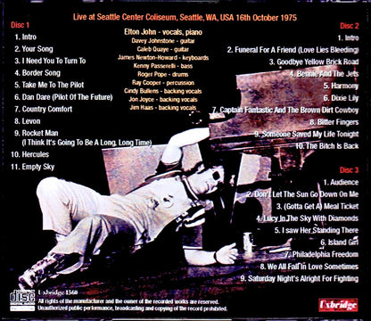 Elton John/WA, USA 10.16.1975