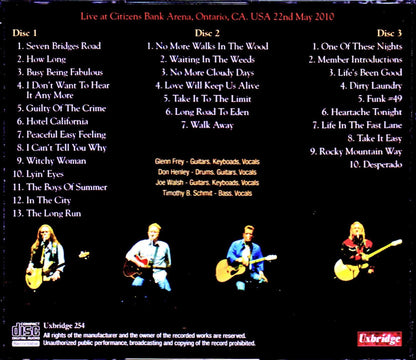 Eagles/CA,USA 2010 Complete
