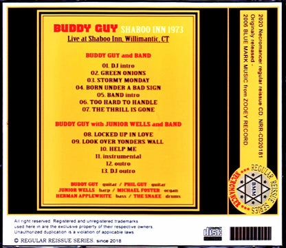 Buddy Guy,Junior Wells/CT,USA 1973