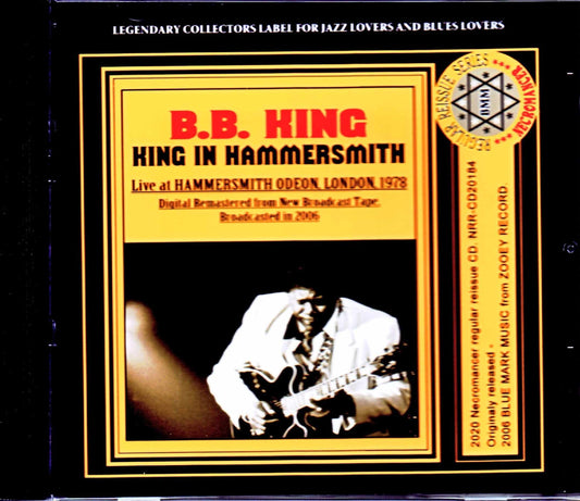 B.B. King/London,UK 1978