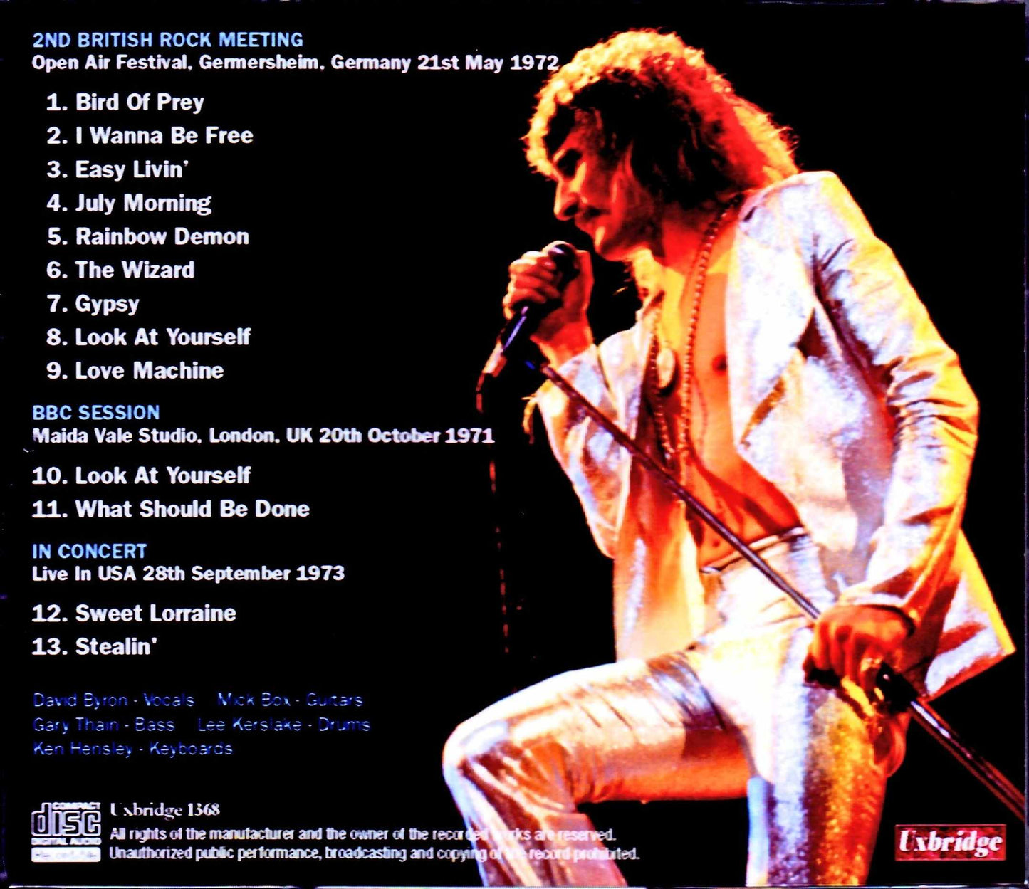 Uriah Heep/Germany 1972
