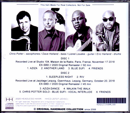 Aziza Dave Holland,Chris Potter/France 2018 & more