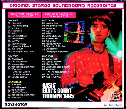 Oasis/London,UK 1995 2Days & Soundcheck