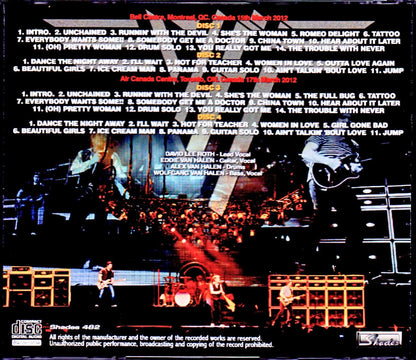 Van Halen/Canada 2012 2Days