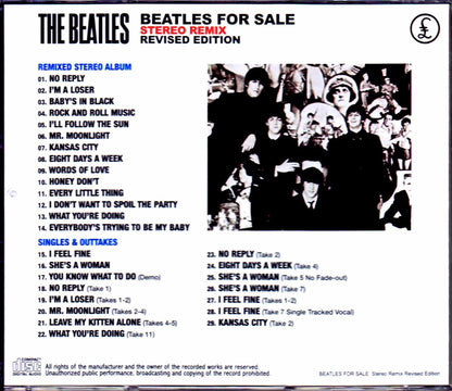 Beatles/Beatles for Sale Stereo Remix Revised Edition