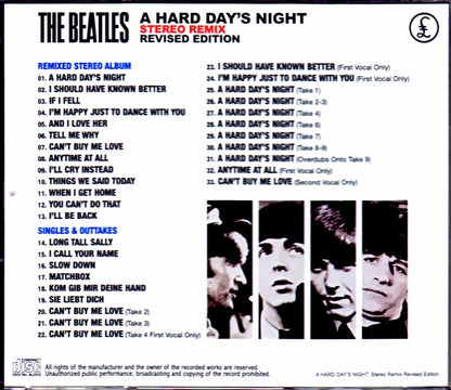 The Beatles/The Beatles are coming! Yaa! Yaa! Yaa! A Hard Day's Night Stereo Remix Revised Edition