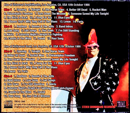 Elton John/CA,USA 1986 2Days Complete