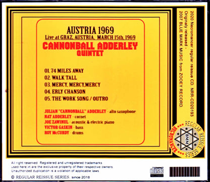 Cannonball Adderley/Austria 1969