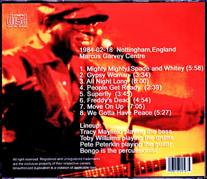 Curtis Mayfield/England,UK 1984